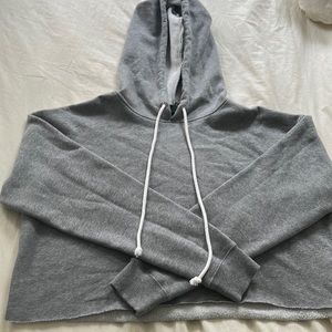 cute cropped hoodie never worn no staining or holes!